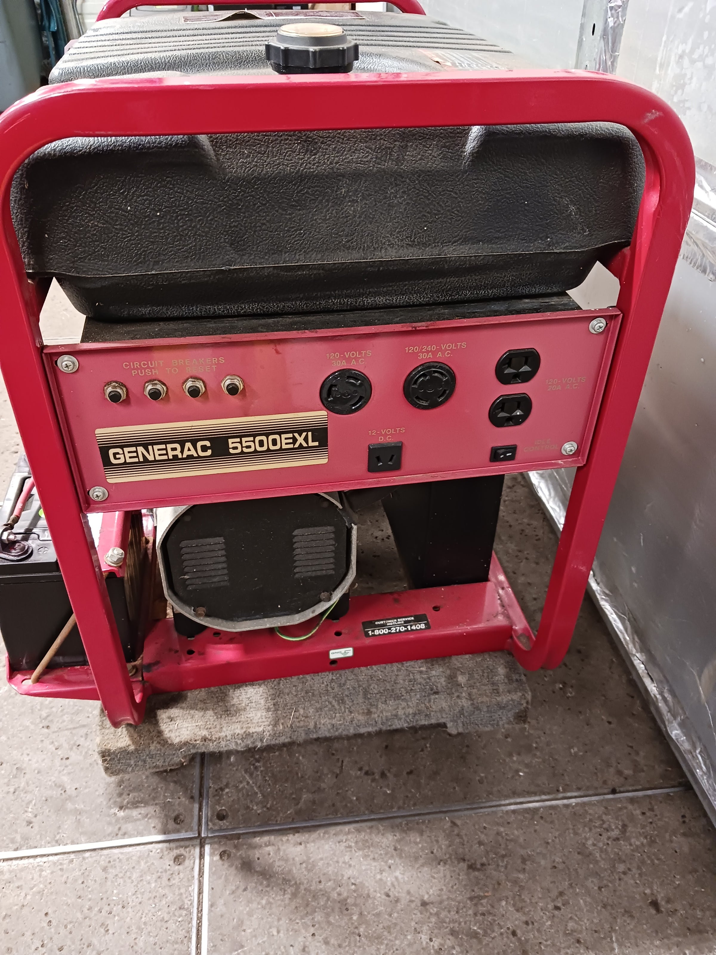 Small Generac Engines Generac 5500EXL Portable Generator | The Small Engine Specialist LLC