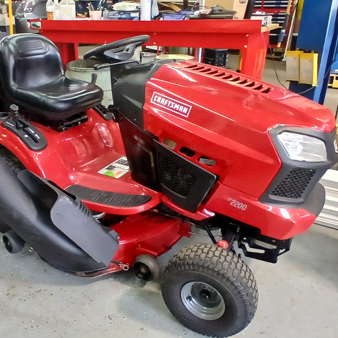 Craftsman Riding Ride On Lawn Craftsman T2200 42in Ride-on